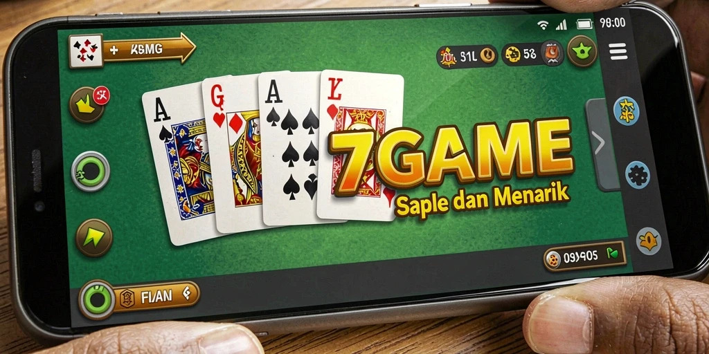 Tampilan gameplay Gaple yang menarik di 7GAME.