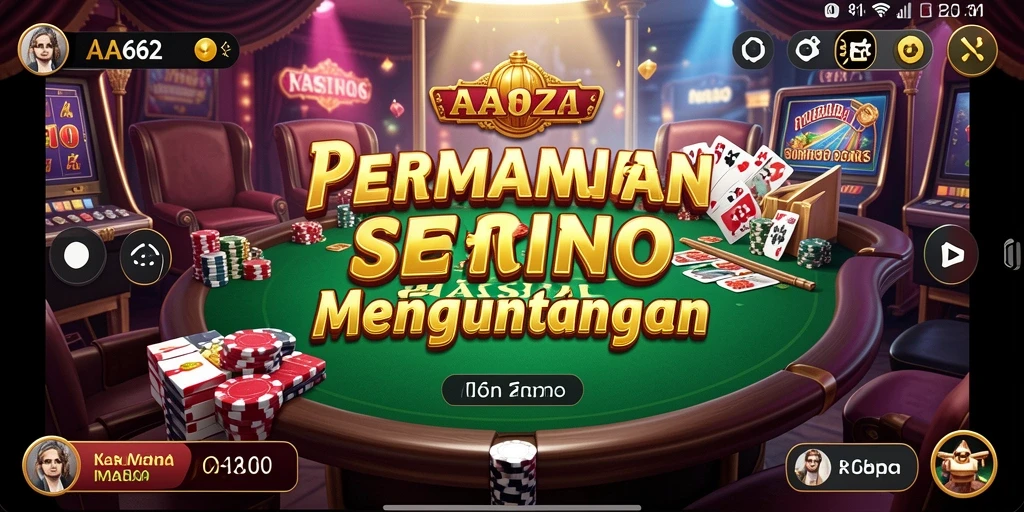 Tampilkan gameplay memukau dari AA62 yang memikat pemain Kasino.