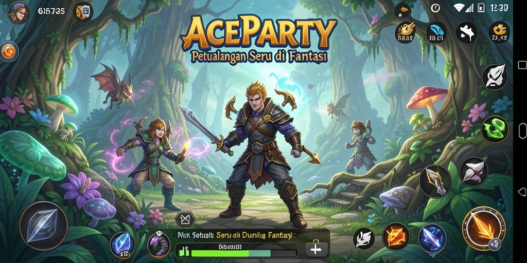 Gameplay menakjubkan di dunia petualangan ACEPARTY.