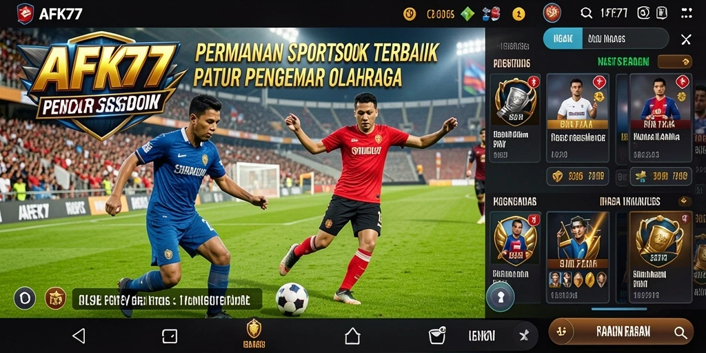 Gameplay seru dengan taruhan langsung di AFK77.