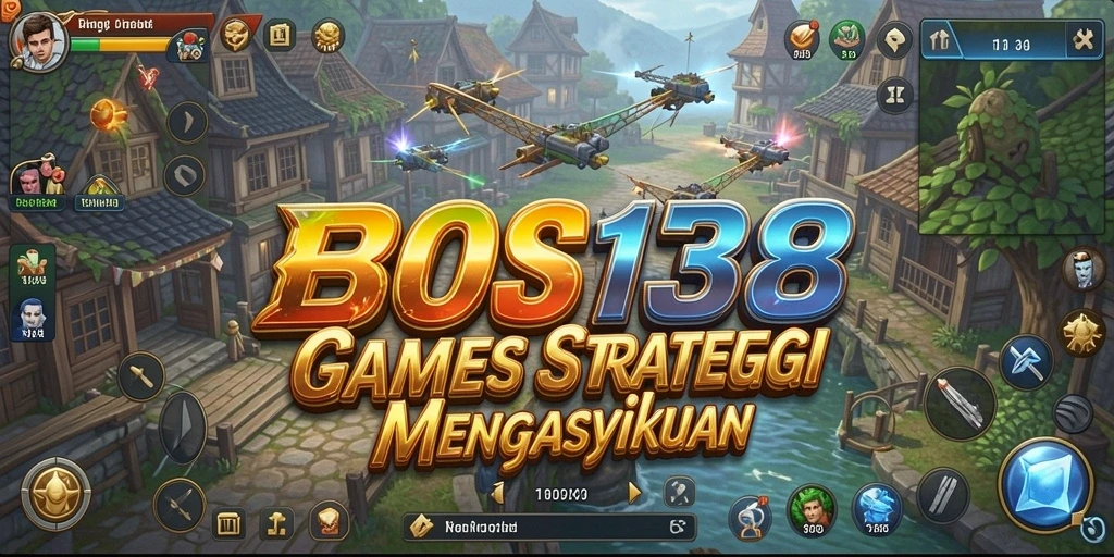 Tampilan gameplay menegangkan dalam BOS138 yang menarik.