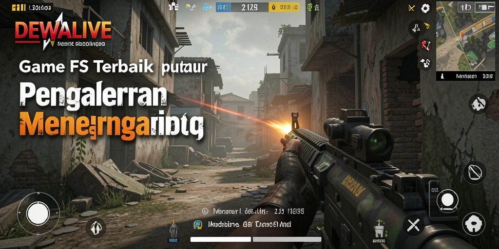 Tampilan gameplay seru dari DEWALIVE yang penuh aksi.
