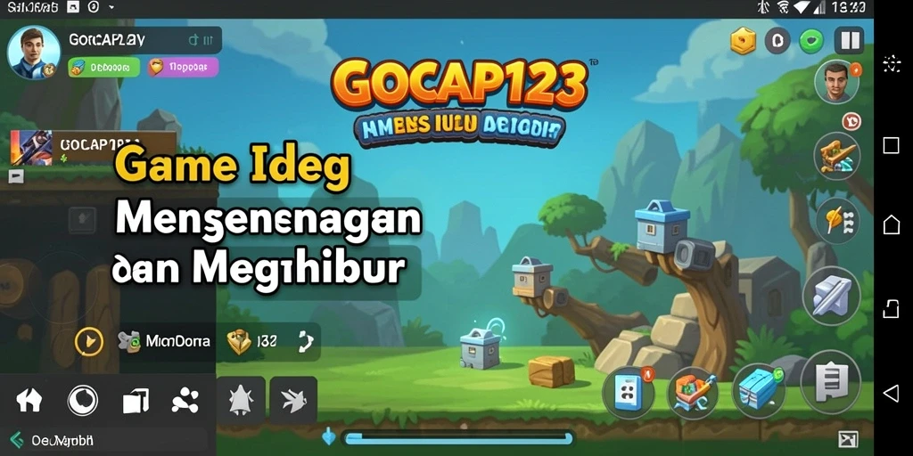 Tampilan gameplay GOCAP123 yang menarik di permainan Idle.