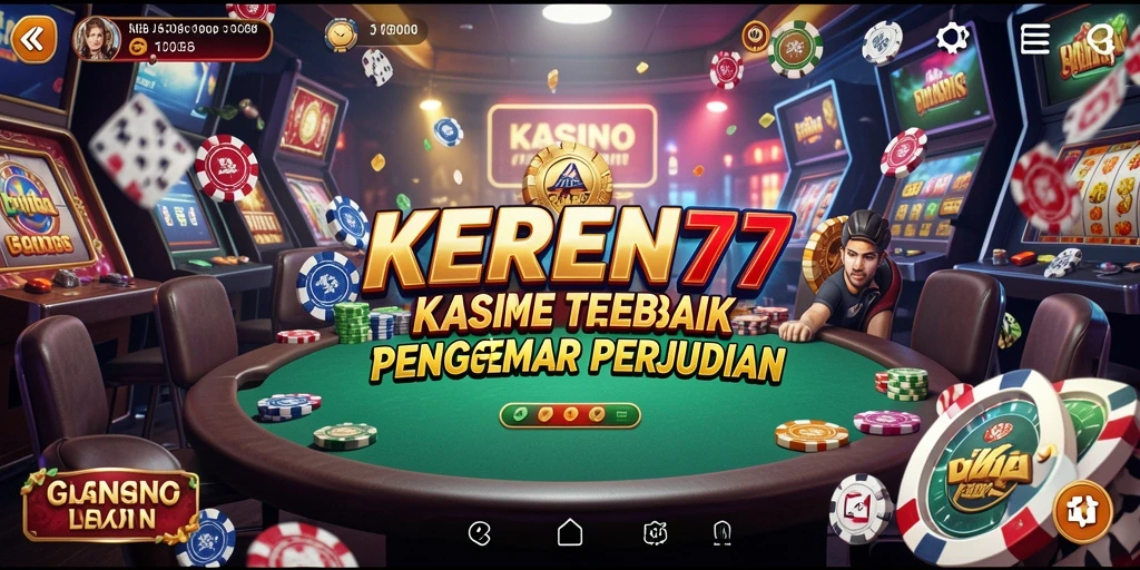 Tampilan gameplay Kasino KEREN77 yang menarik dan mengasyikkan.