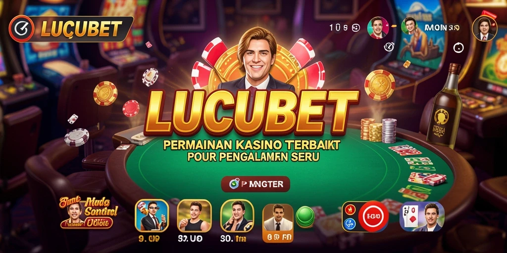 Screenshot LUCUBET menunjukkan gameplay kasino yang menarik dan interaktif.
