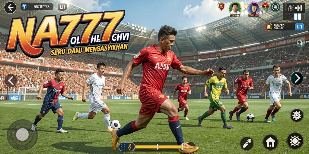 Tampilan gameplay NA777 yang penuh aksi dalam berbagai olahraga.