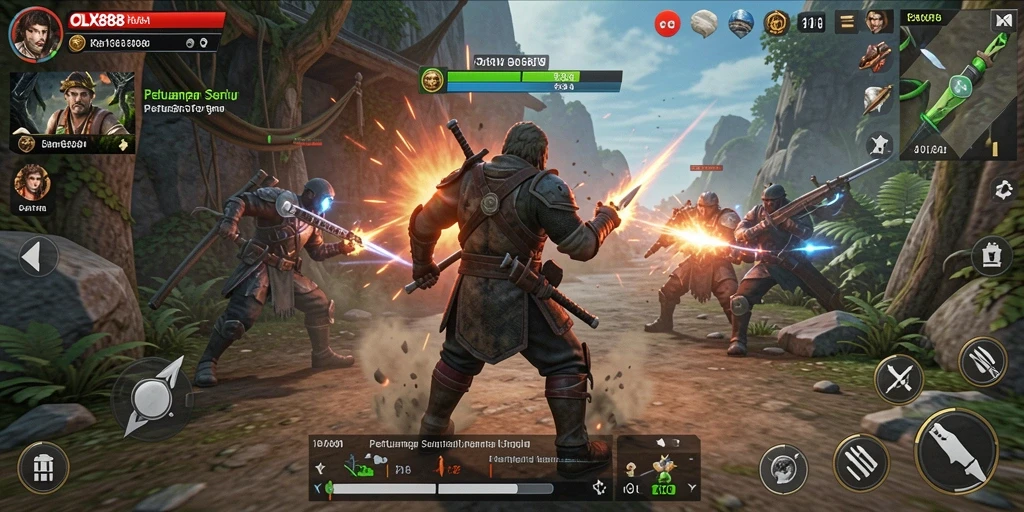 Gameplay SLG yang seru dengan strategi mendalam.