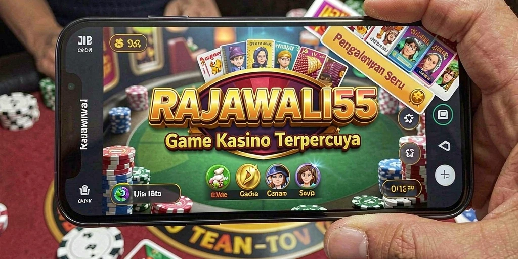 Tampilan gameplay RAJAWALI55 yang penuh warna dan menarik.