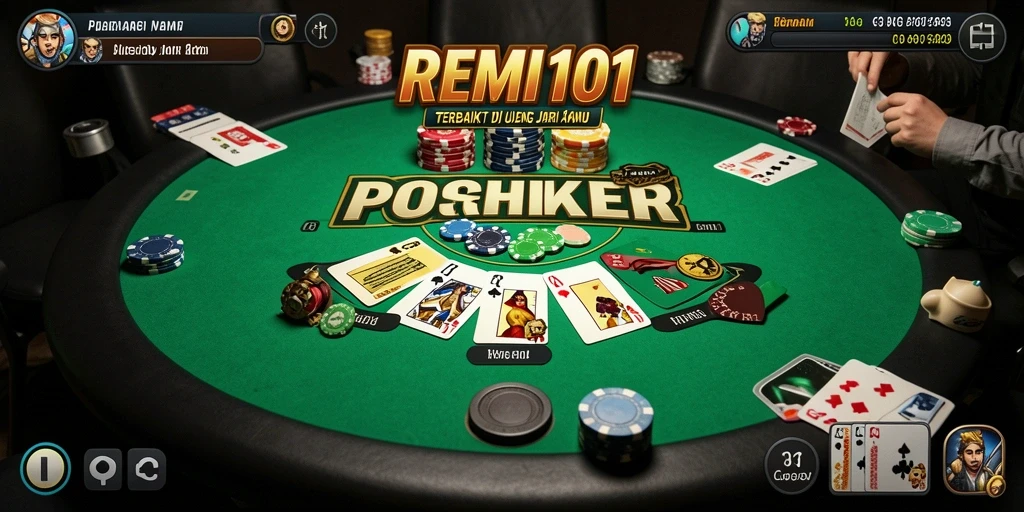 Tampilan antarmuka menarik dan gameplay seru di REMI101.