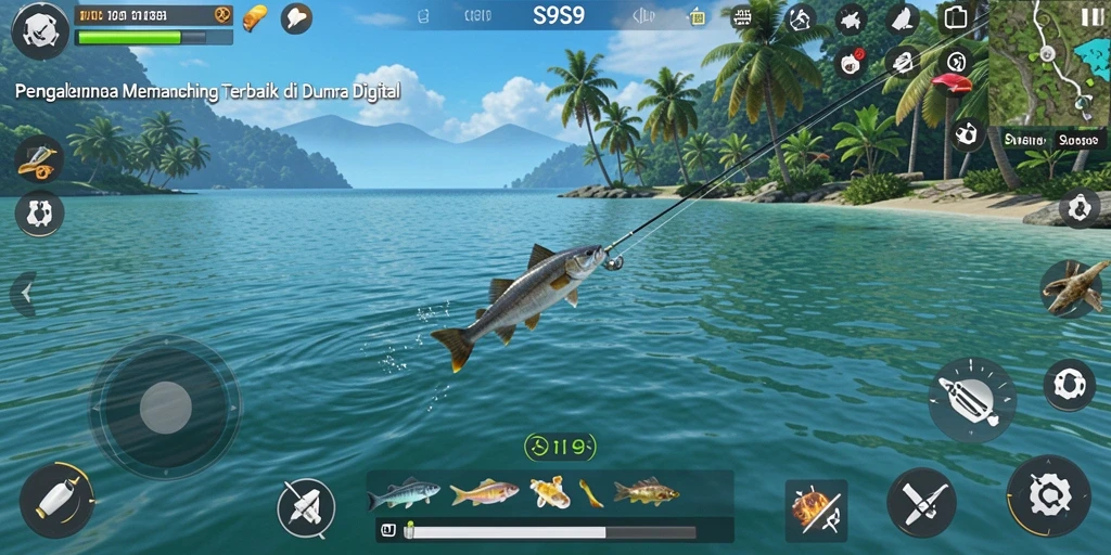 Tangkapan ikan yang luar biasa dalam gameplay S9S9.