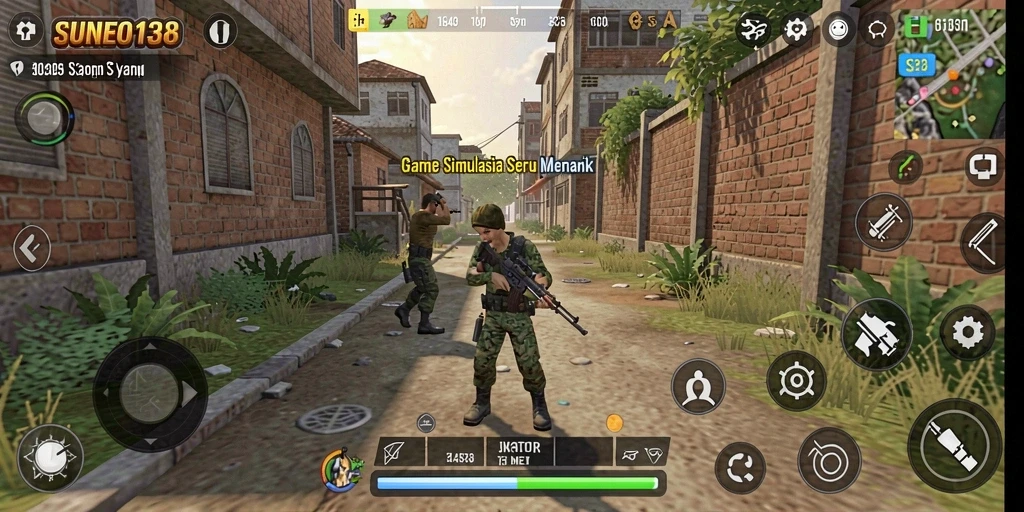 Tampilan gameplay menarik dari SUNEO138 dalam aksi simulasi.